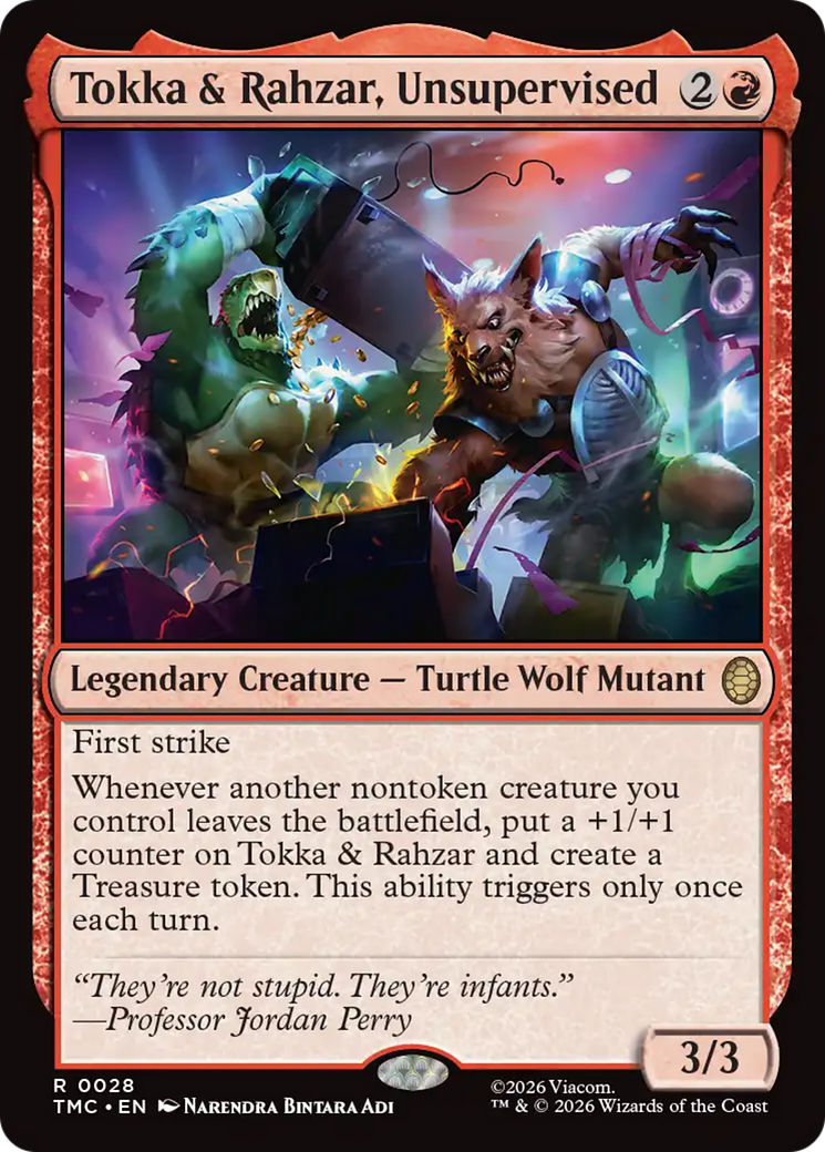Tokka & Rahzar, Unsupervised [Teenage Mutant Ninja Turtles Commander] | Card Citadel