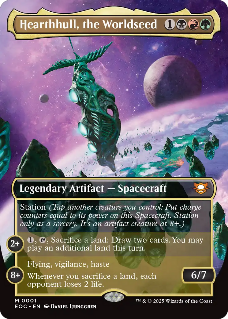 Hearthhull, the Worldseed (Borderless) [Edge of Eternities Commander] | Card Citadel