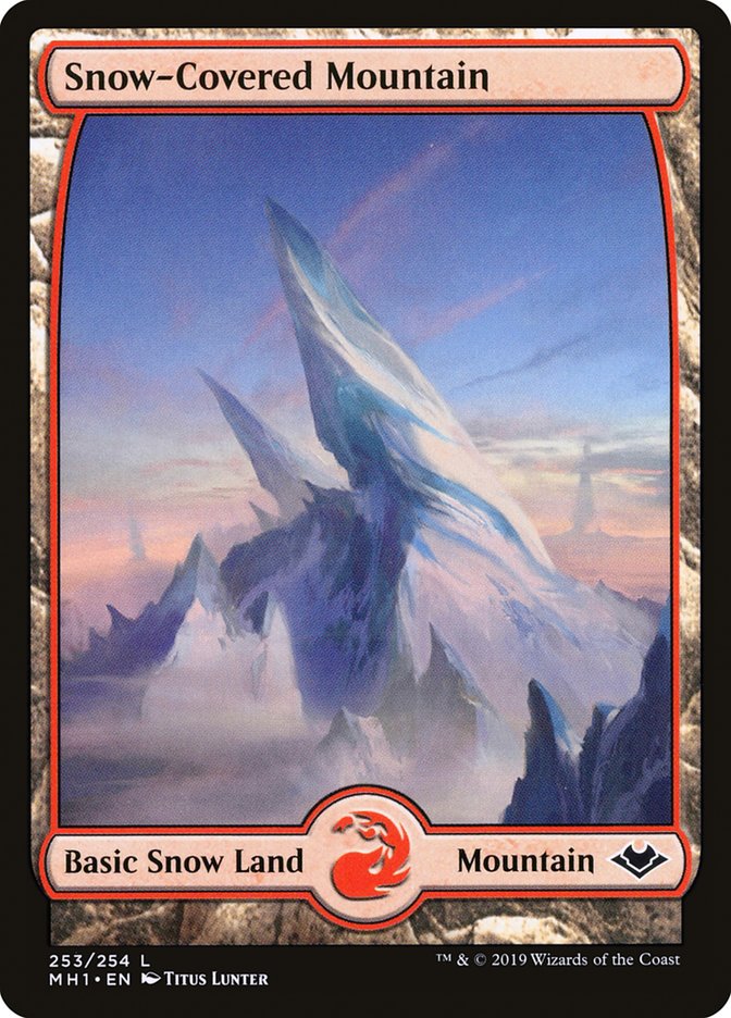 Snow-Covered Mountain [Modern Horizons] | Card Citadel