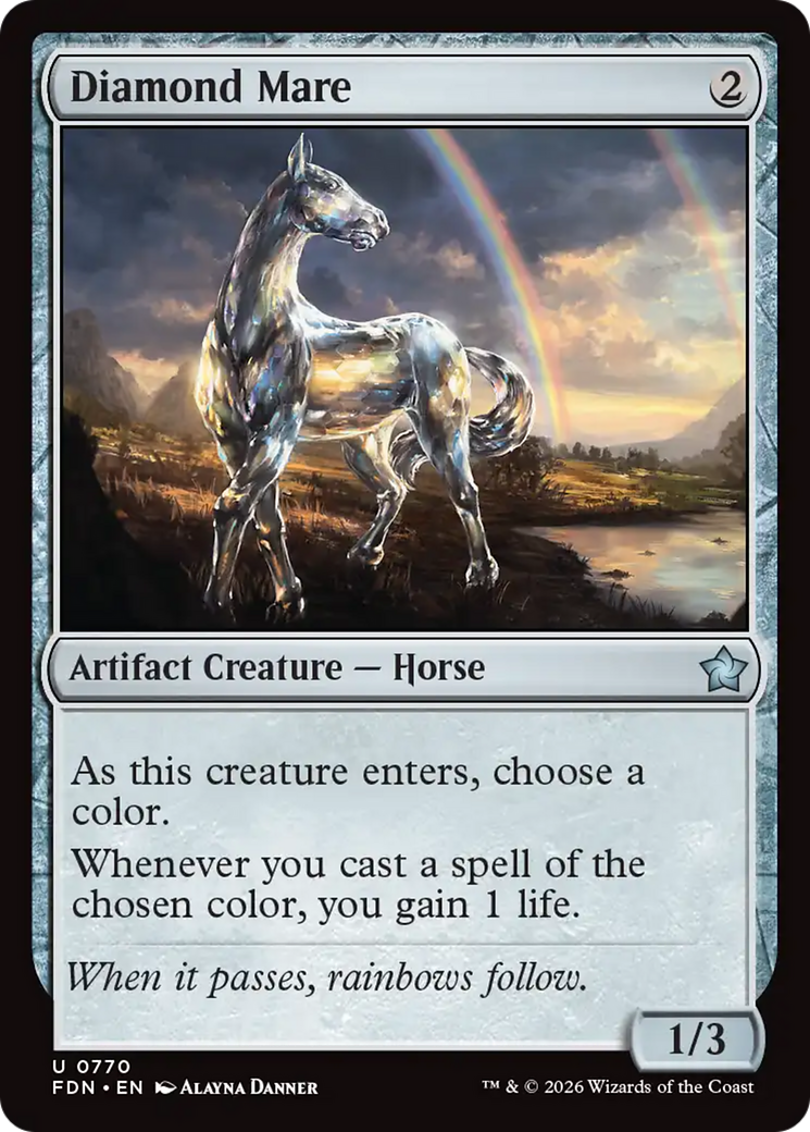 Diamond Mare (0770) [Foundations] | Card Citadel