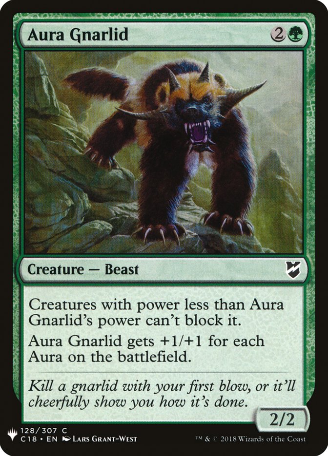 Aura Gnarlid [Mystery Booster] | Card Citadel