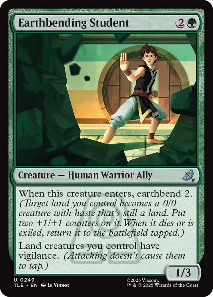 Earthbending Student [Avatar: The Last Airbender: Eternal-Legal] | Card Citadel