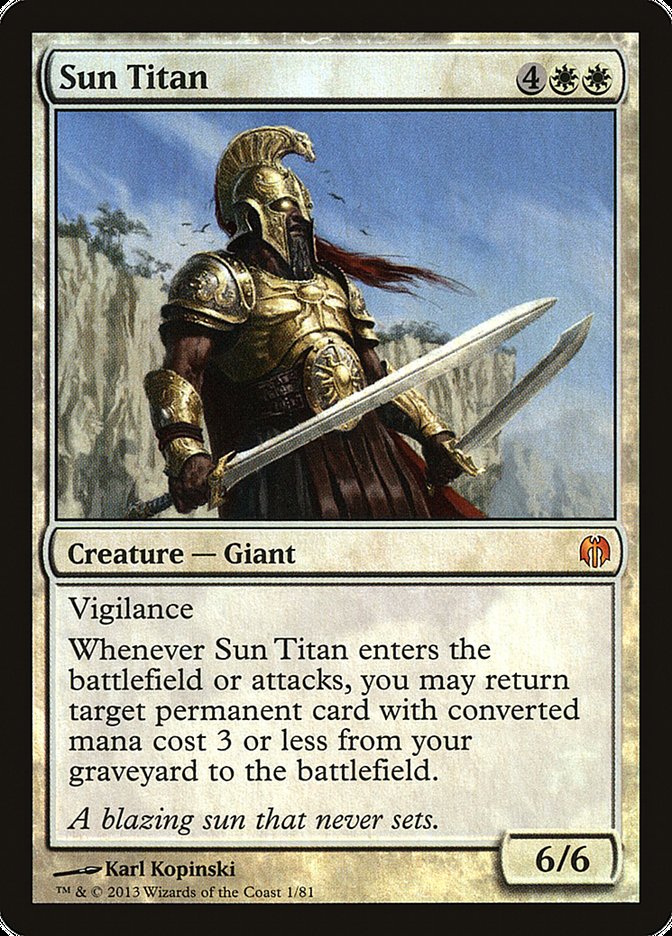 Sun Titan [Duel Decks: Heroes vs. Monsters] | Card Citadel