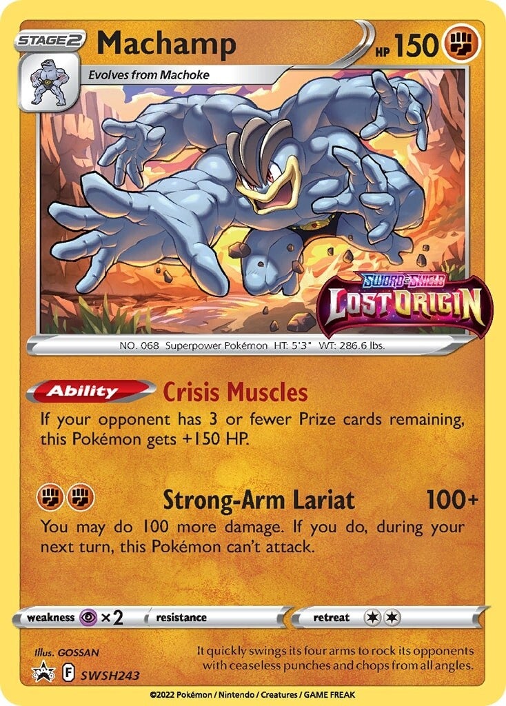 Machamp (SWSH243) [Sword & Shield: Black Star Promos] | Card Citadel