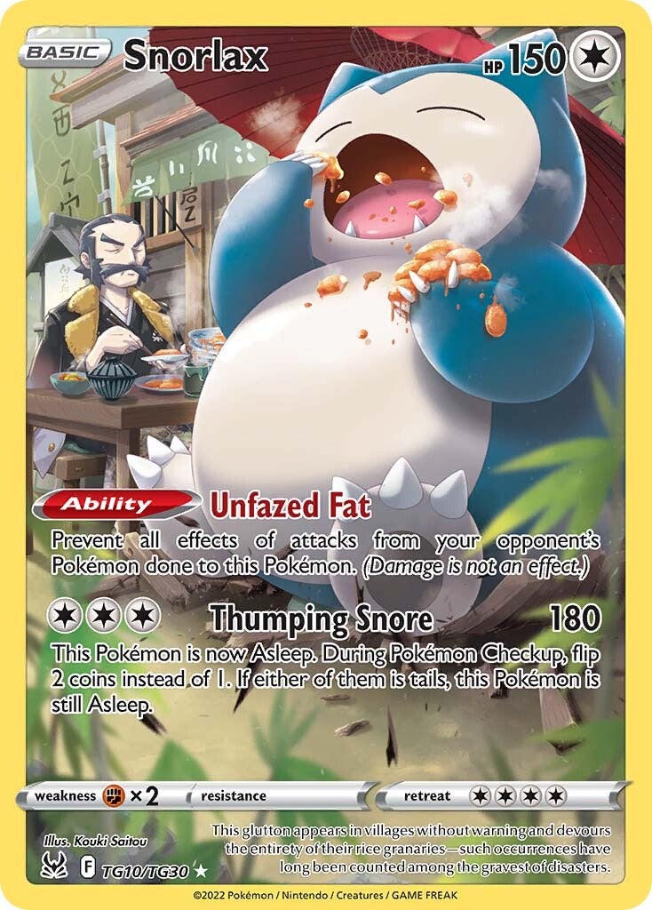 Snorlax (TG10/TG30) [Sword & Shield: Lost Origin] | Card Citadel