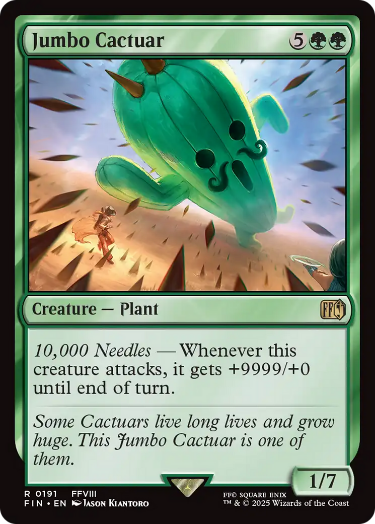 Jumbo Cactuar [FINAL FANTASY] | Card Citadel