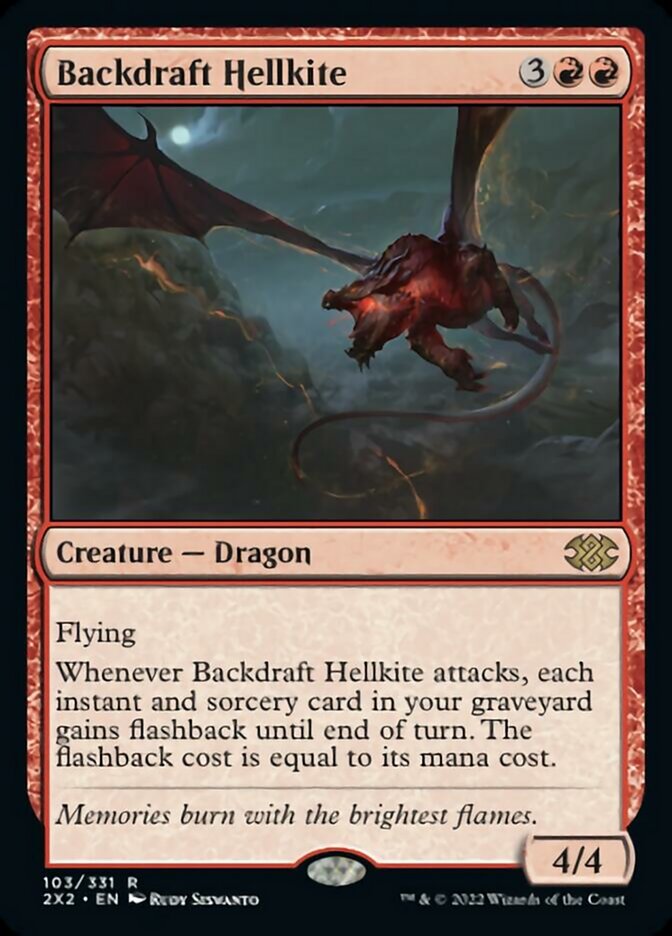 Backdraft Hellkite [Double Masters 2022] | Card Citadel