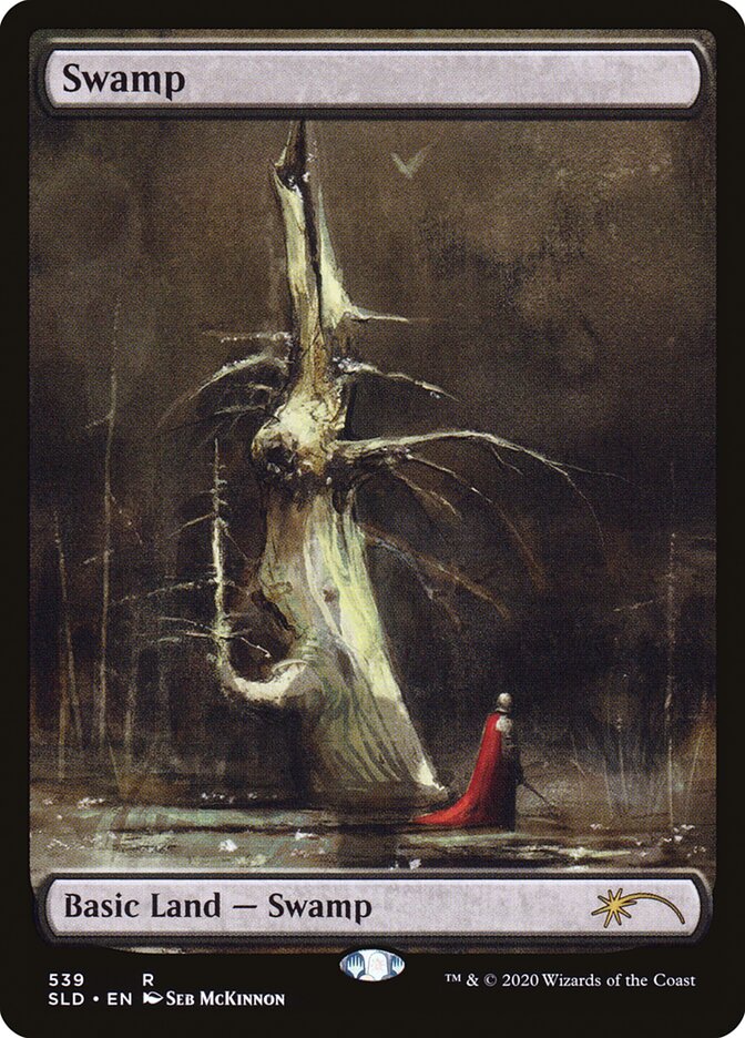 Swamp (539) (Seb Mckinnon) [Secret Lair Drop Series] | Card Citadel