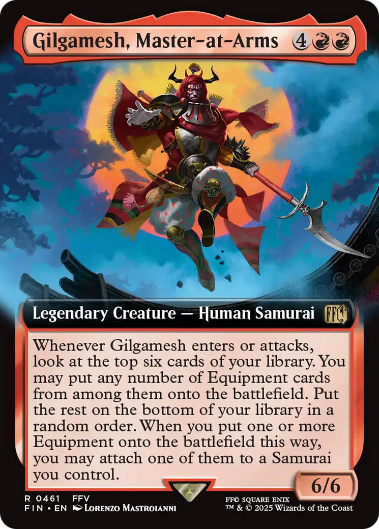 Gilgamesh, Master-at-Arms (Extended Art) [FINAL FANTASY] | Card Citadel