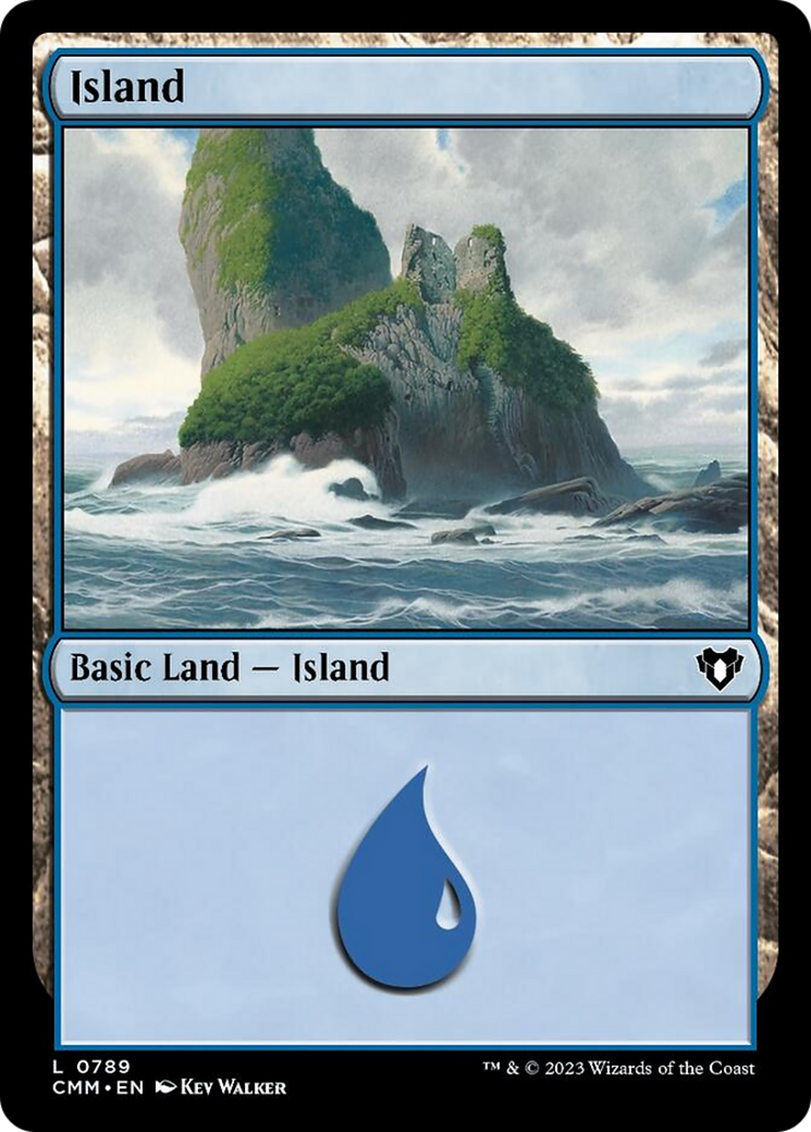 Island (789) [Commander Masters] | Card Citadel