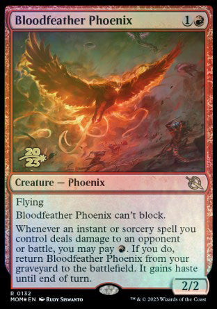 Bloodfeather Phoenix [March of the Machine Prerelease Promos] | Card Citadel