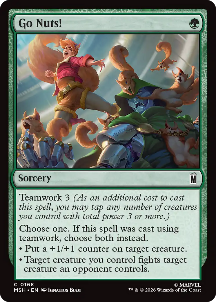 Go Nuts! [Marvel Super Heroes] | Card Citadel