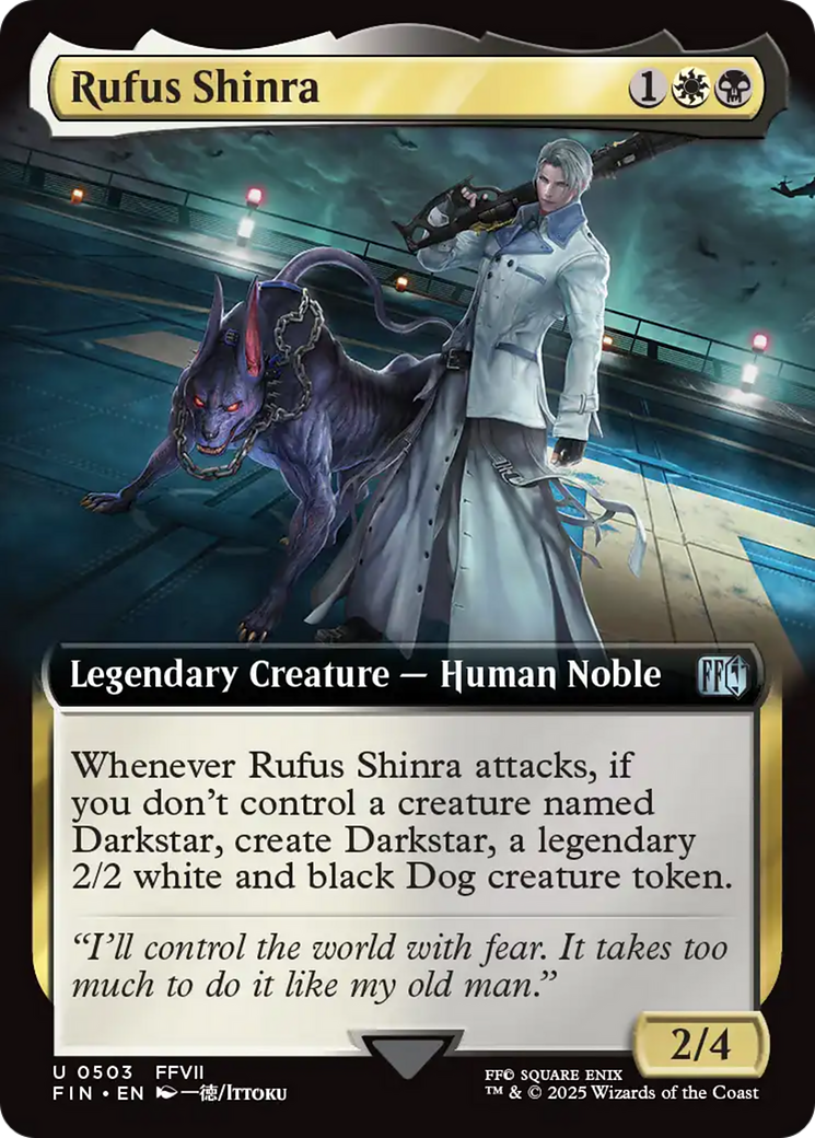 Rufus Shinra (Extended Art) [FINAL FANTASY] | Card Citadel