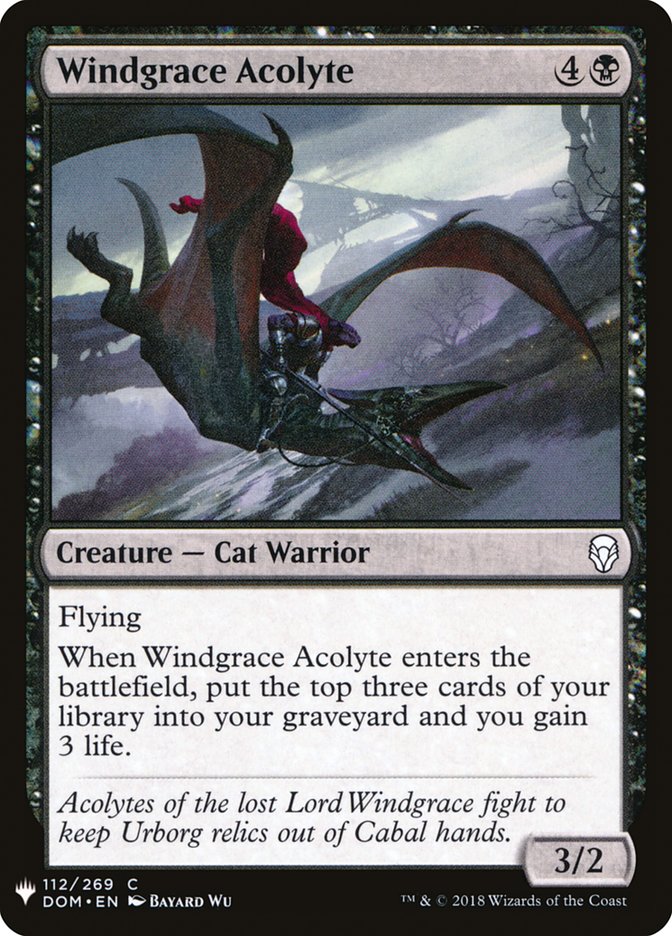 Windgrace Acolyte [Mystery Booster] | Card Citadel