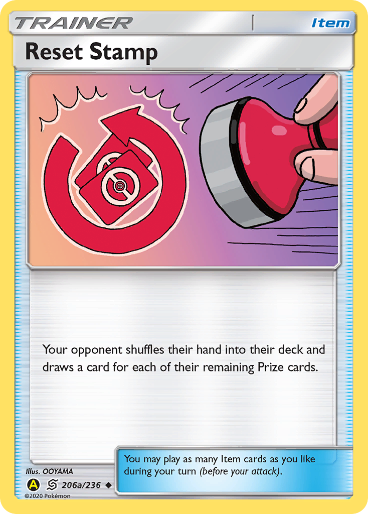 Reset Stamp (206a/236) [Alternate Art Promos] | Card Citadel
