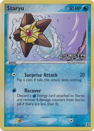 Staryu (85/113) (Stamped) [EX: Delta Species] | Card Citadel