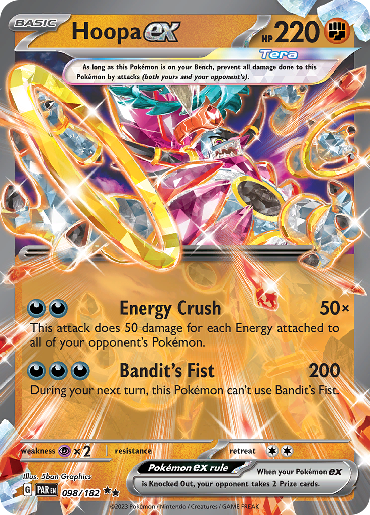 Hoopa ex (098/182) [Scarlet & Violet: Paradox Rift] | Card Citadel