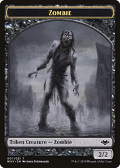 Marit Lage // Zombie Double-Sided Token [Modern Horizons Tokens] | Card Citadel
