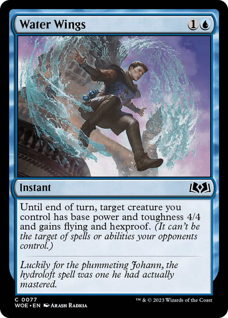 Water Wings [Wilds of Eldraine] | Card Citadel