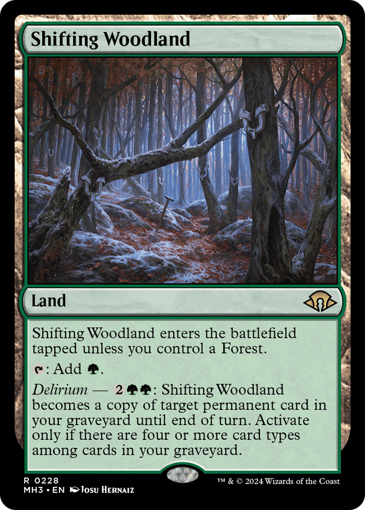 Shifting Woodland [Modern Horizons 3] | Card Citadel