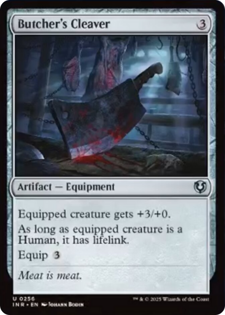 Butcher's Cleaver [Innistrad Remastered] | Card Citadel