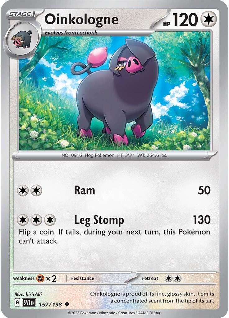 Oinkologne (157/198) [Scarlet & Violet: Base Set] | Card Citadel