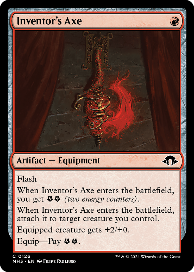 Inventor's Axe [Modern Horizons 3] | Card Citadel