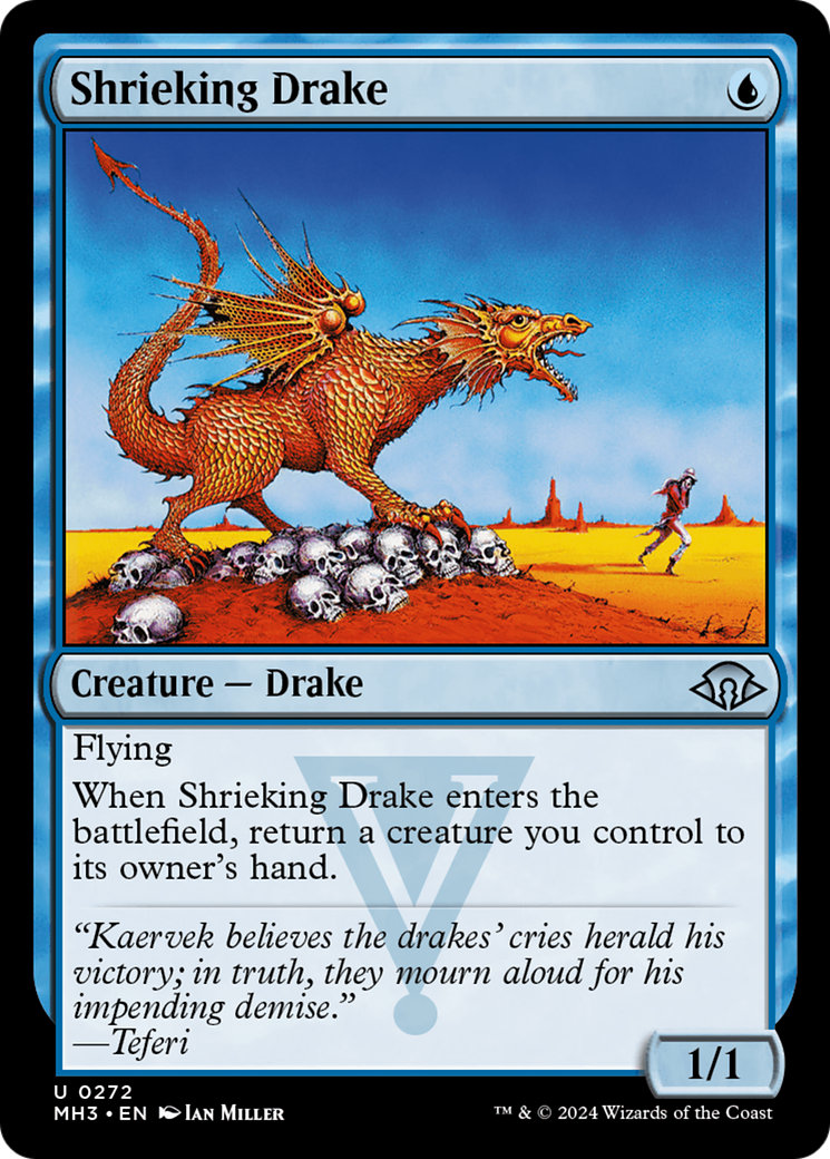 Shrieking Drake [Modern Horizons 3] | Card Citadel