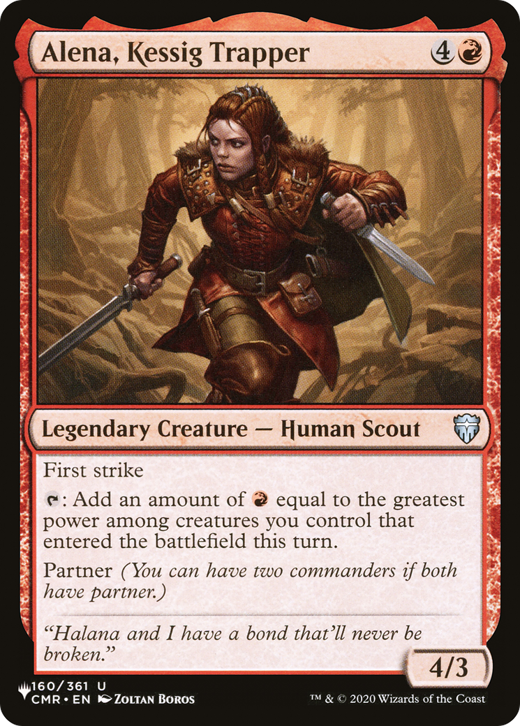 Alena, Kessig Trapper [The List Reprints] | Card Citadel