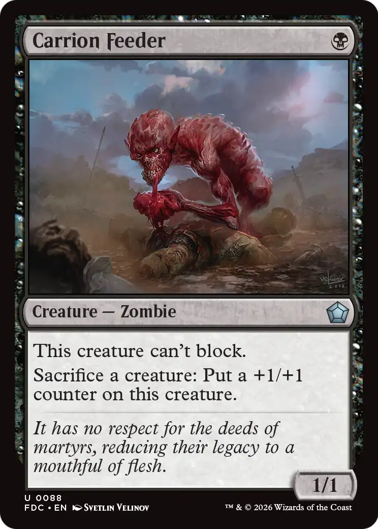 Carrion Feeder [Foundations Commander] | Card Citadel