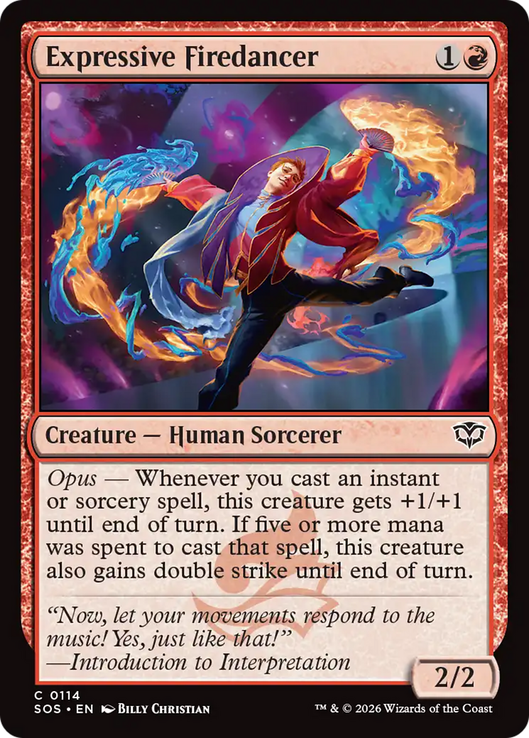 Expressive Firedancer [Secrets of Strixhaven] | Card Citadel