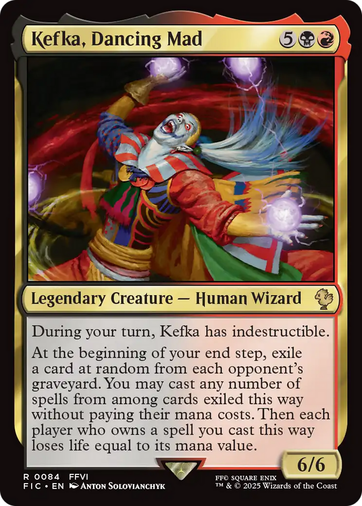 Kefka, Dancing Mad [FINAL FANTASY Commander] | Card Citadel