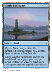 Mystic Sanctuary (White Border) [Mystery Booster 2] | Card Citadel