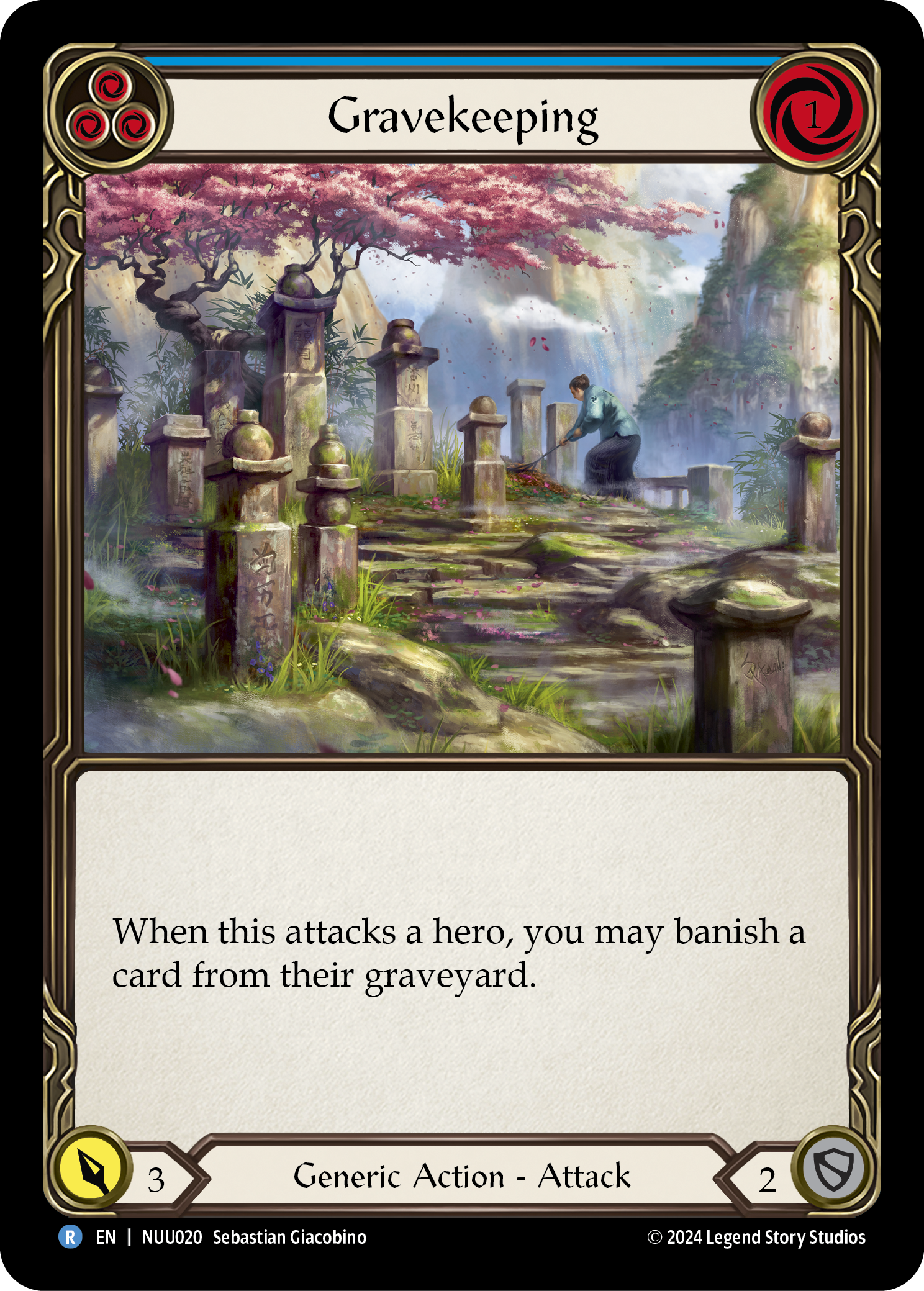 Gravekeeping [NUU020] (Part the Mistveil Nuu Blitz Deck) | Card Citadel