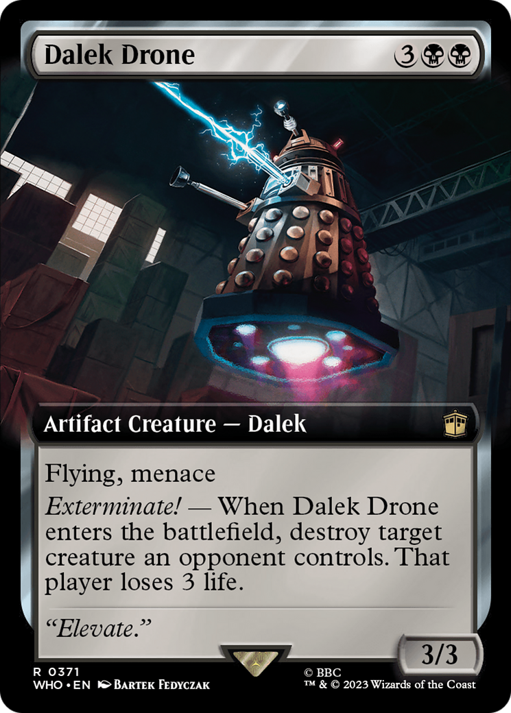 Dalek Drone (Extended Art) [Doctor Who] | Card Citadel