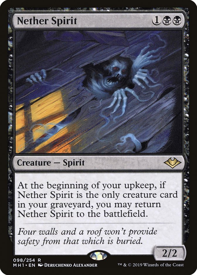 Nether Spirit [Modern Horizons] | Card Citadel