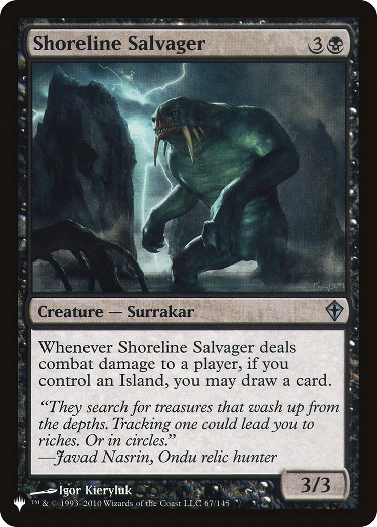 Shoreline Salvager [The List Reprints] | Card Citadel