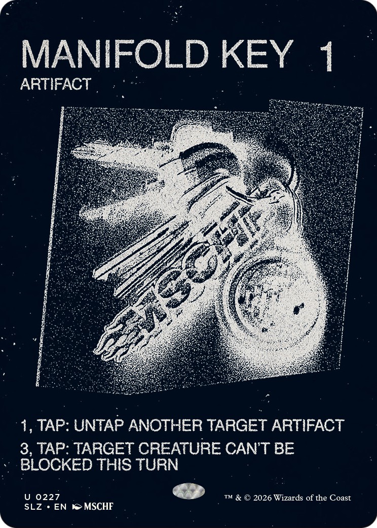 Manifold Key (0227) [Secret Lair x MSCHF: The Zeta Set] | Card Citadel