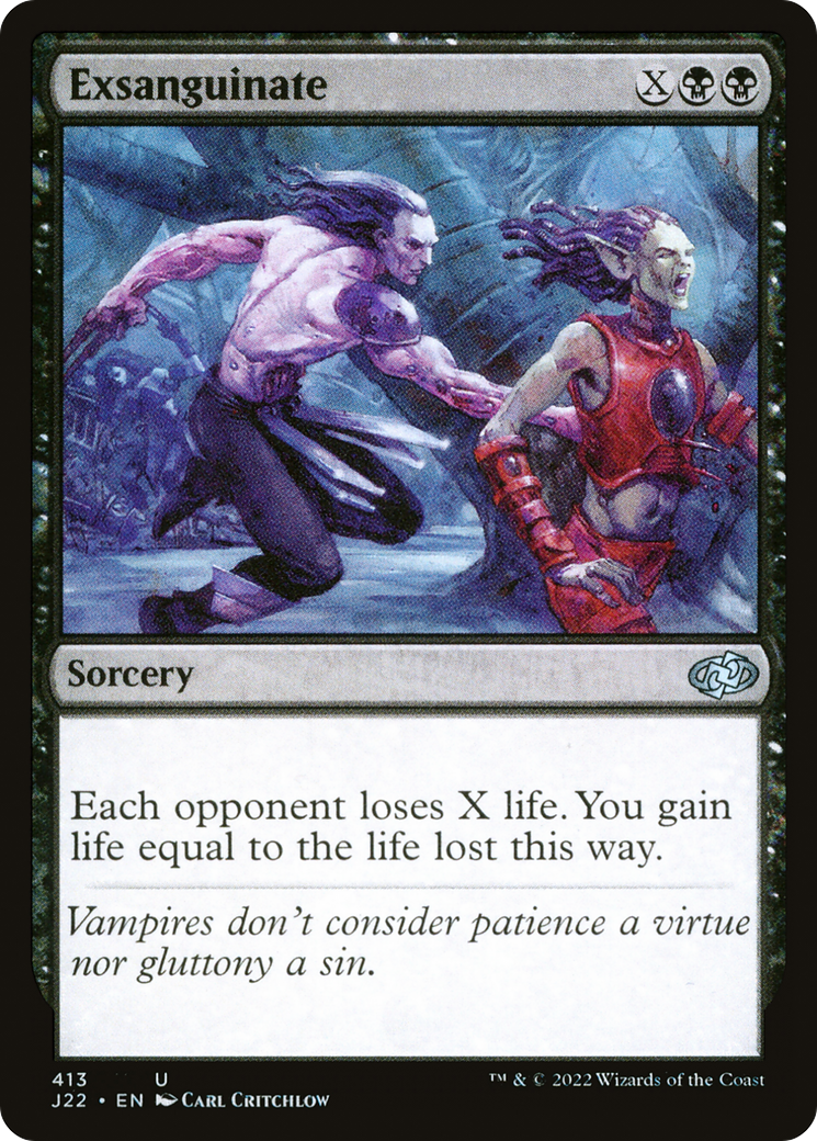 Exsanguinate [Jumpstart 2022] | Card Citadel