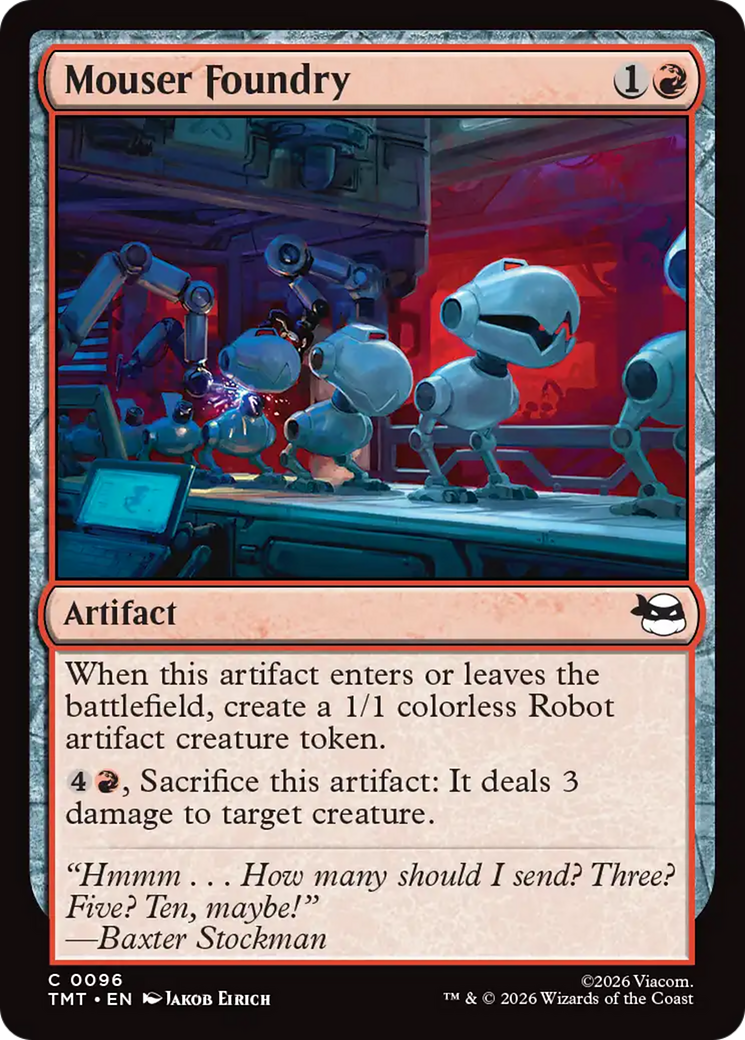 Mouser Foundry [Teenage Mutant Ninja Turtles] | Card Citadel