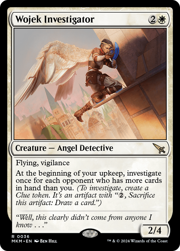 Wojek Investigator (Blue) [Murders at Karlov Manor] | Card Citadel