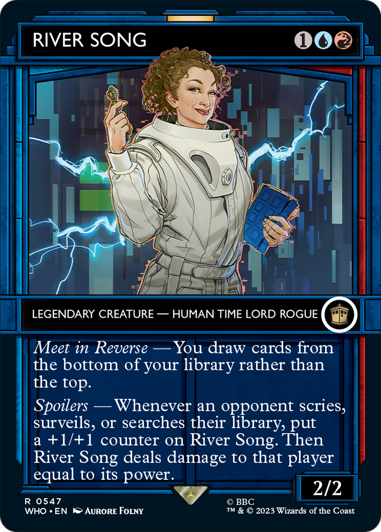 RIVER SONG (Showcase) [Doctor Who] | Card Citadel