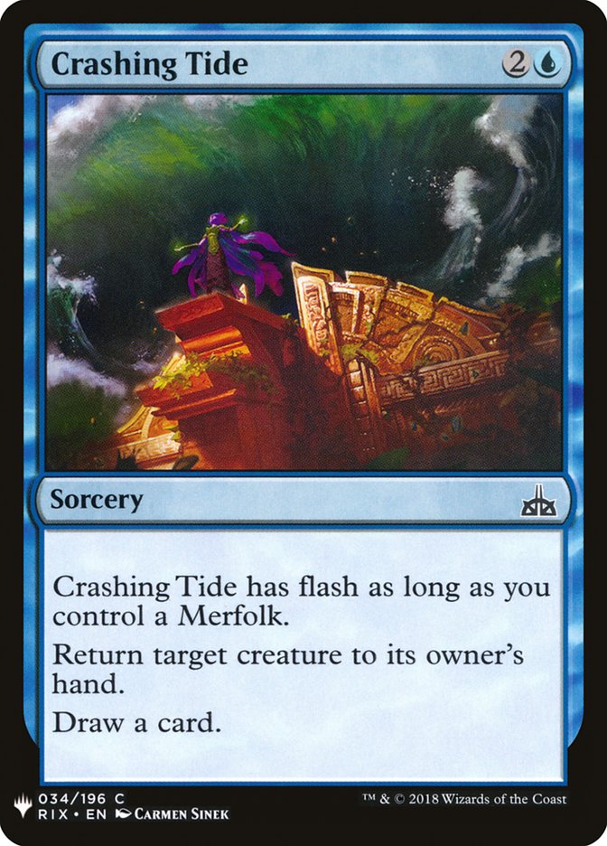 Crashing Tide [Mystery Booster] | Card Citadel