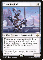 Esper Sentinel [The List] | Card Citadel