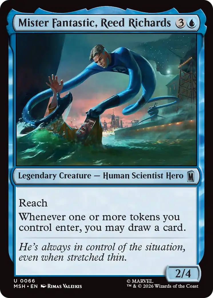 Mister Fantastic, Reed Richards [Marvel Super Heroes] | Card Citadel