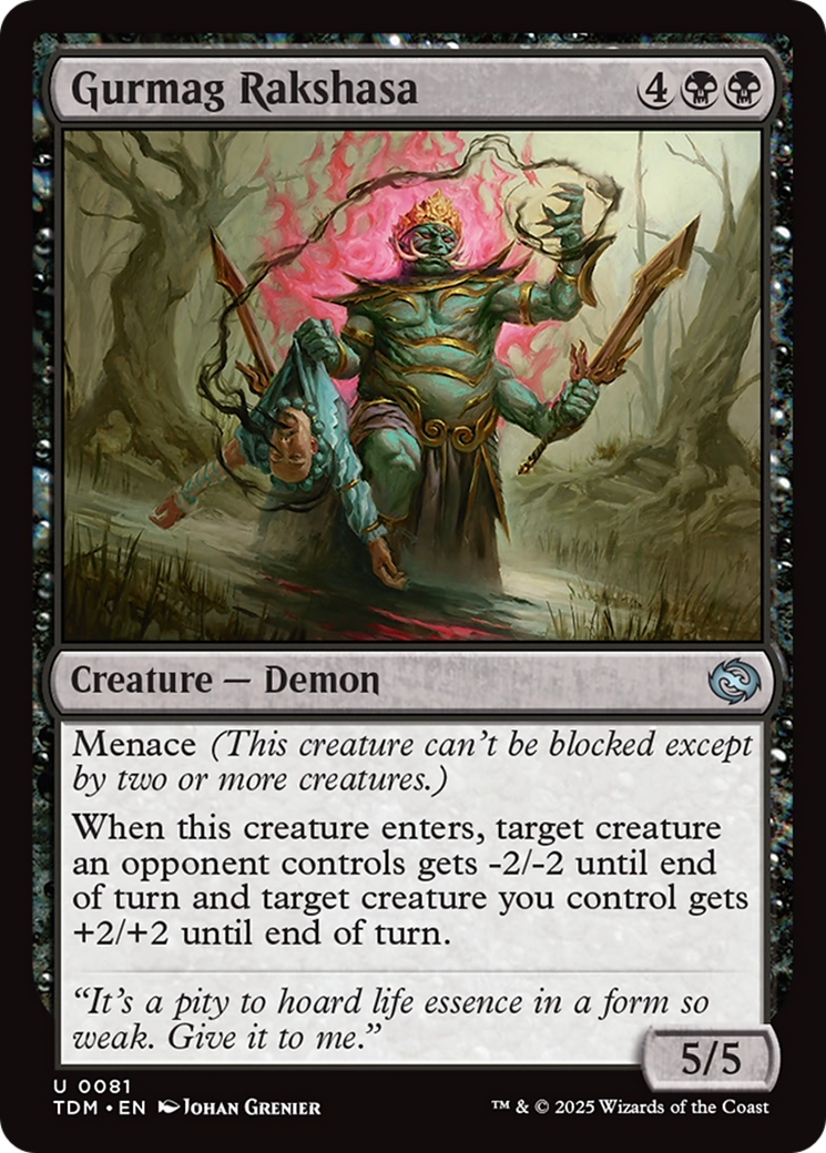 Gurmag Rakshasa [Tarkir: Dragonstorm] | Card Citadel
