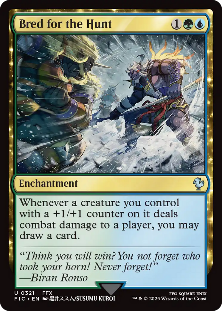 Bred for the Hunt [FINAL FANTASY Commander] | Card Citadel
