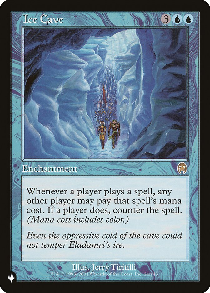 Ice Cave [The List] | Card Citadel