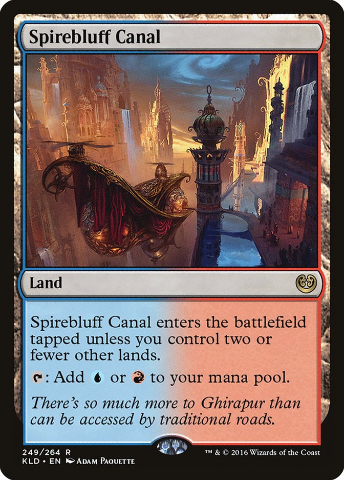 Spirebluff Canal [Kaladesh] | Card Citadel