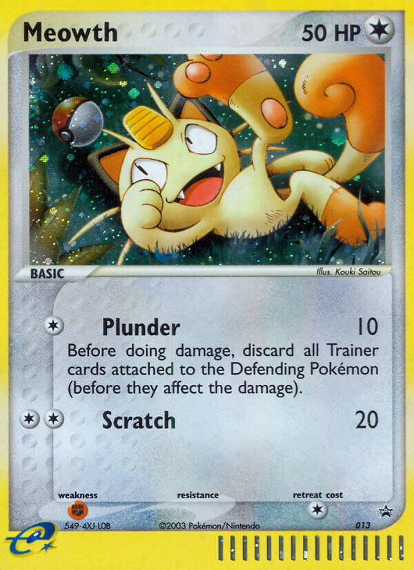 Meowth (013) [Nintendo: Black Star Promos] | Card Citadel